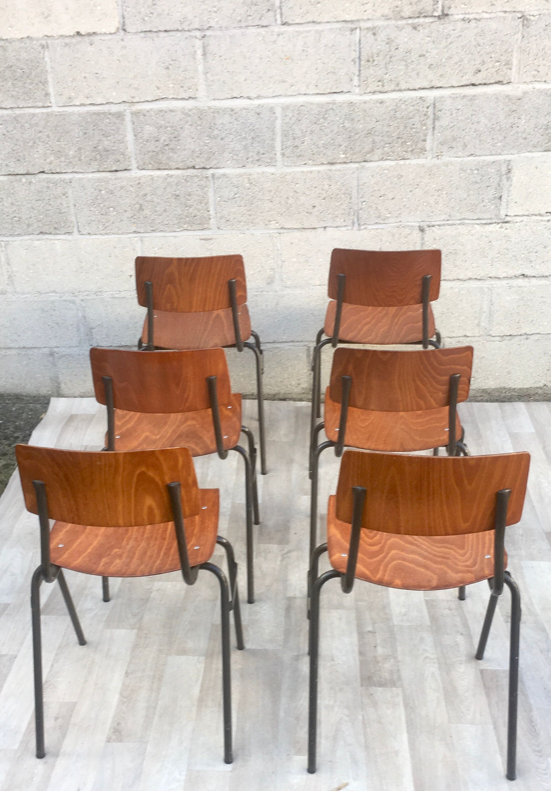 Set of 6 vintage chairs Marko Holland