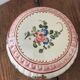Vintage lot of two shabby chic candy jars hand-decorated.
