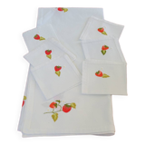 Tablecloth and napkins