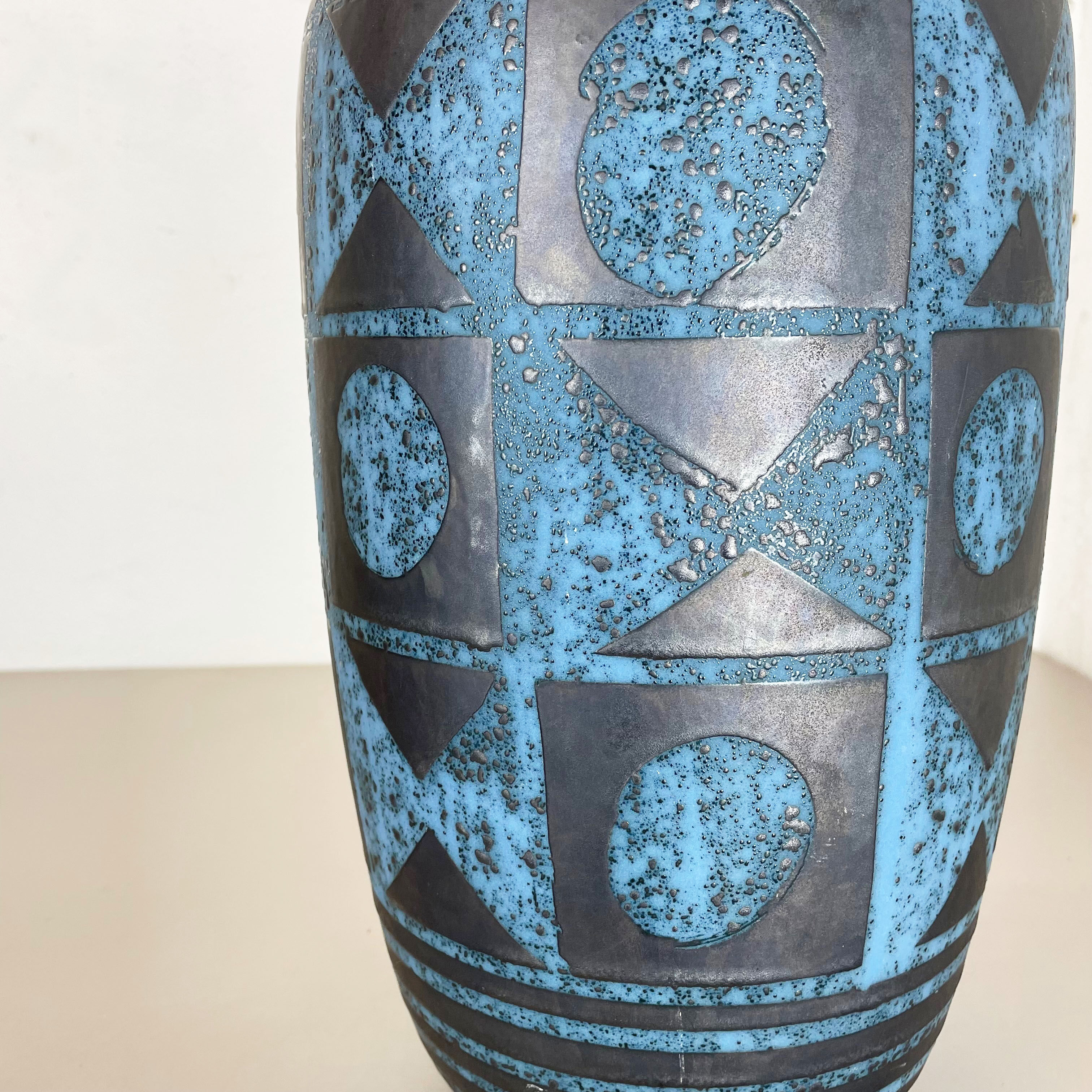Fat Lava Ceramic "Ankara" Vase by Heinz Siery Carstens Tönnieshof, Germany 1960s