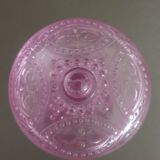 old vintage pink candy box or sugar bowl