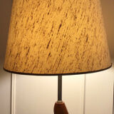 Vintage streetlight in stylized shape wood