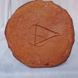 Terracotta vases with tribal decoration