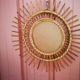 Mirror rattan sun