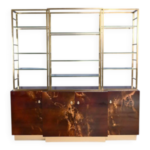 Rare bibliothèque laquée - guy