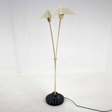 Lampadaire Mid-Century en Laiton par Napako, 1960s