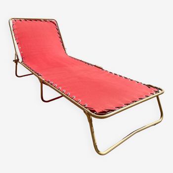 Vintage Lafuma folding deckchair