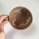 Set of 5 handcrafted ceramic mugs – terracotta