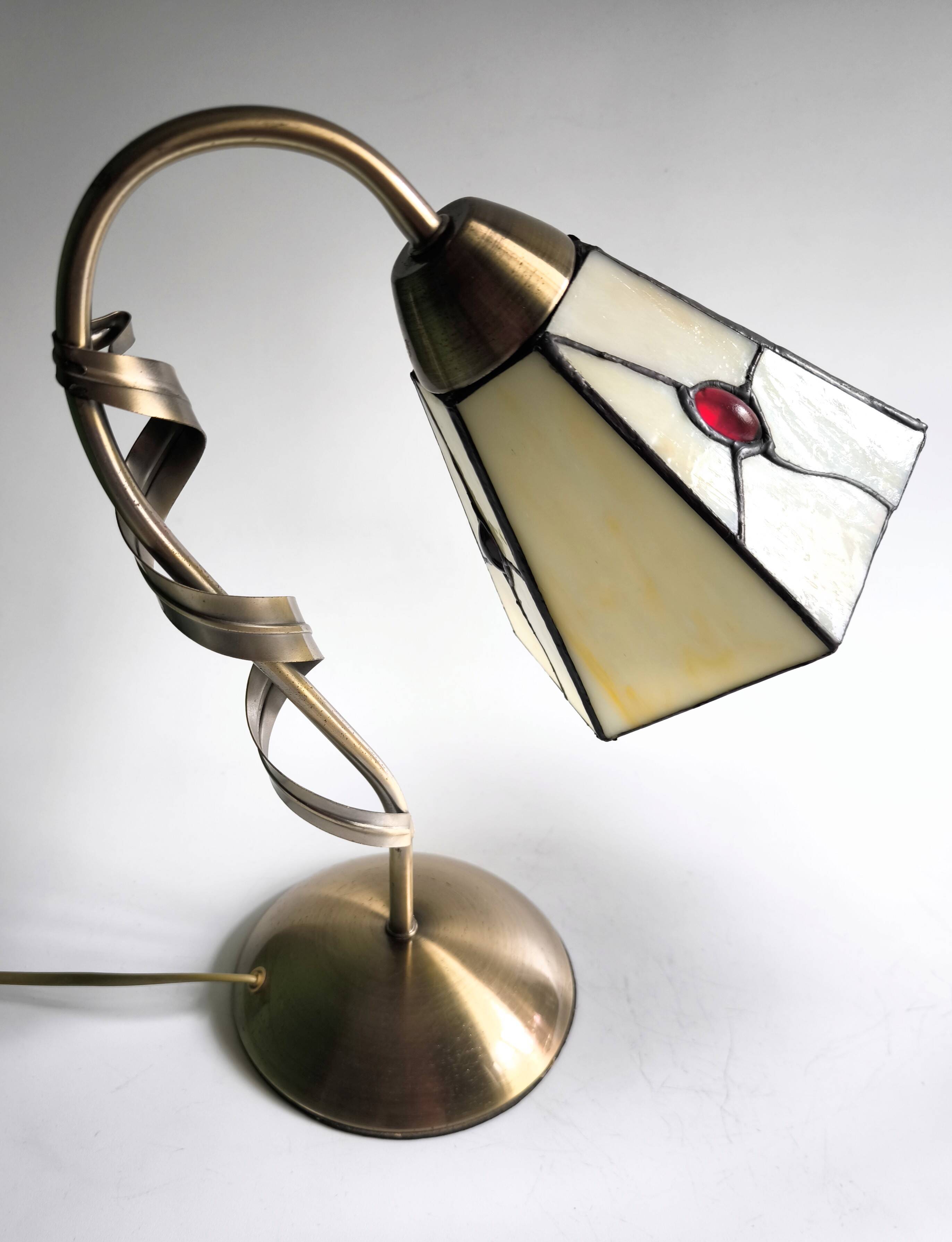 Ensemble de lampes de table de style Tiffany