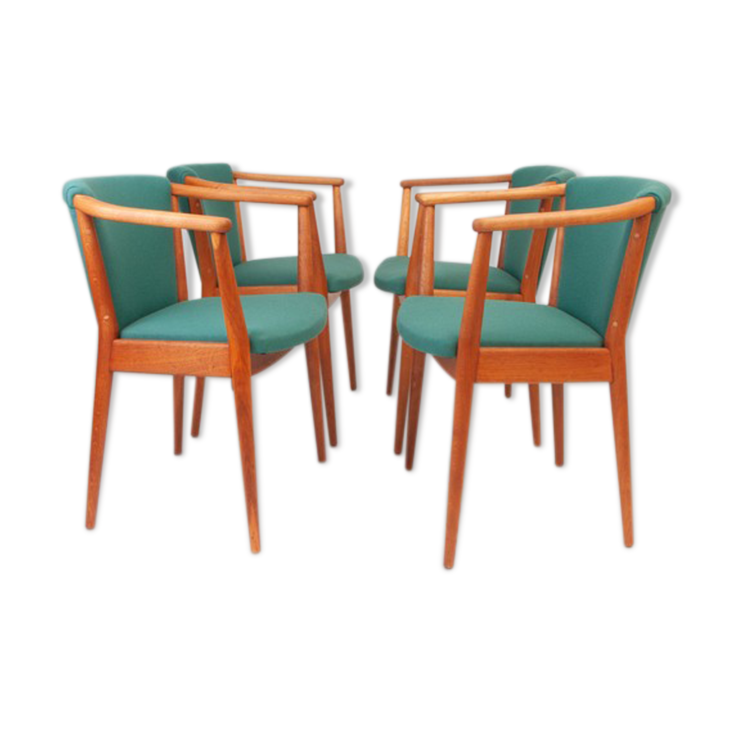 Set de 4 fauteuils Nanna Ditzel  modèle 83a