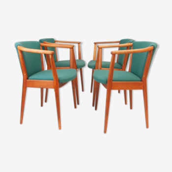 Set of 4 armchairs Nanna Ditzel model 83a