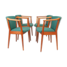 Set de 4 fauteuils Nanna Ditzel  modèle 83a