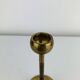 Scandinavian brass candlestick, 1960s, vintage