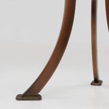 Table d'appoint Hollywood Regency par Belgo Chrom, Belgique vers 1980