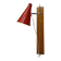 Rare Midcentury Wall Lamp Lidokov in style of Stilnovo, 1960s