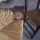 Set of 5 straw chairs