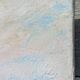 Oil painting on canvas signed seascape