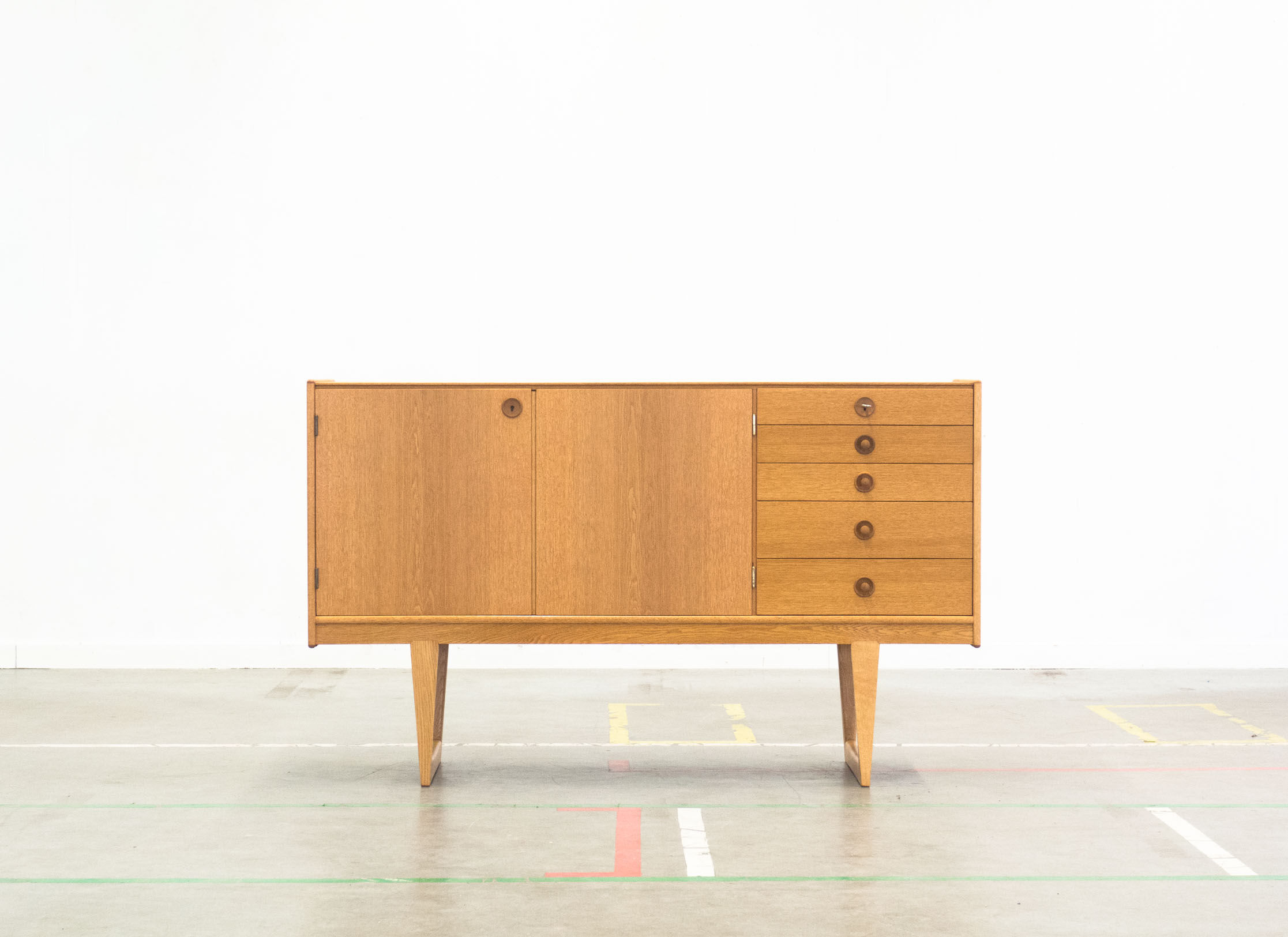 Oak buffet "Tokyo" - Yngvar Sandström for Nordiska Kompaniet