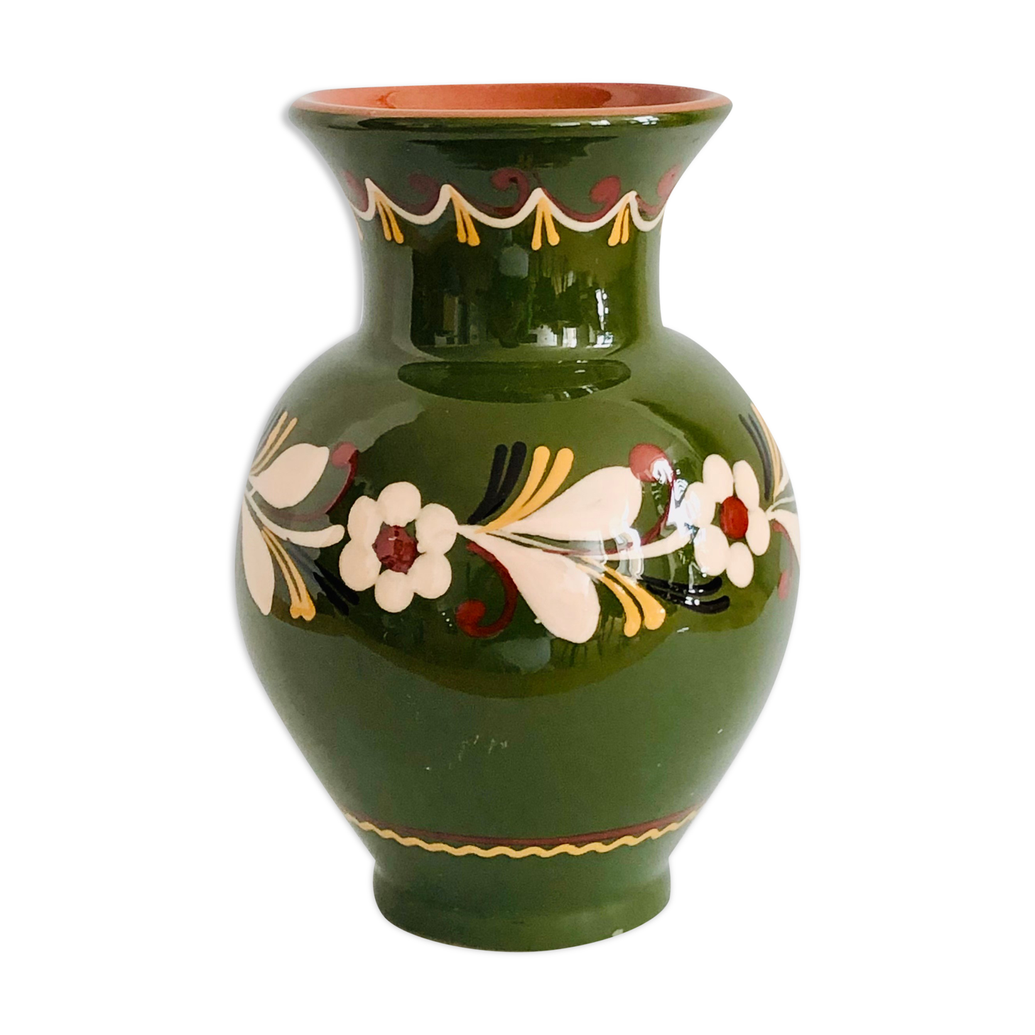 Vintage vase in Alsace sandstone