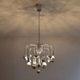 Sputnik space age chandelier 9 lights 1970s