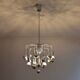 Lustre sputnik space age 9 feux 1970s