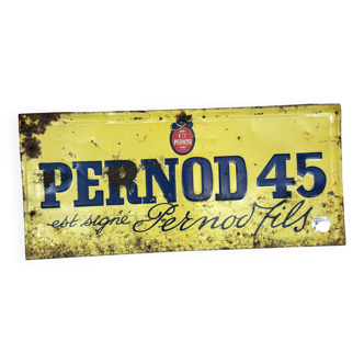 Pernod plate (F)
