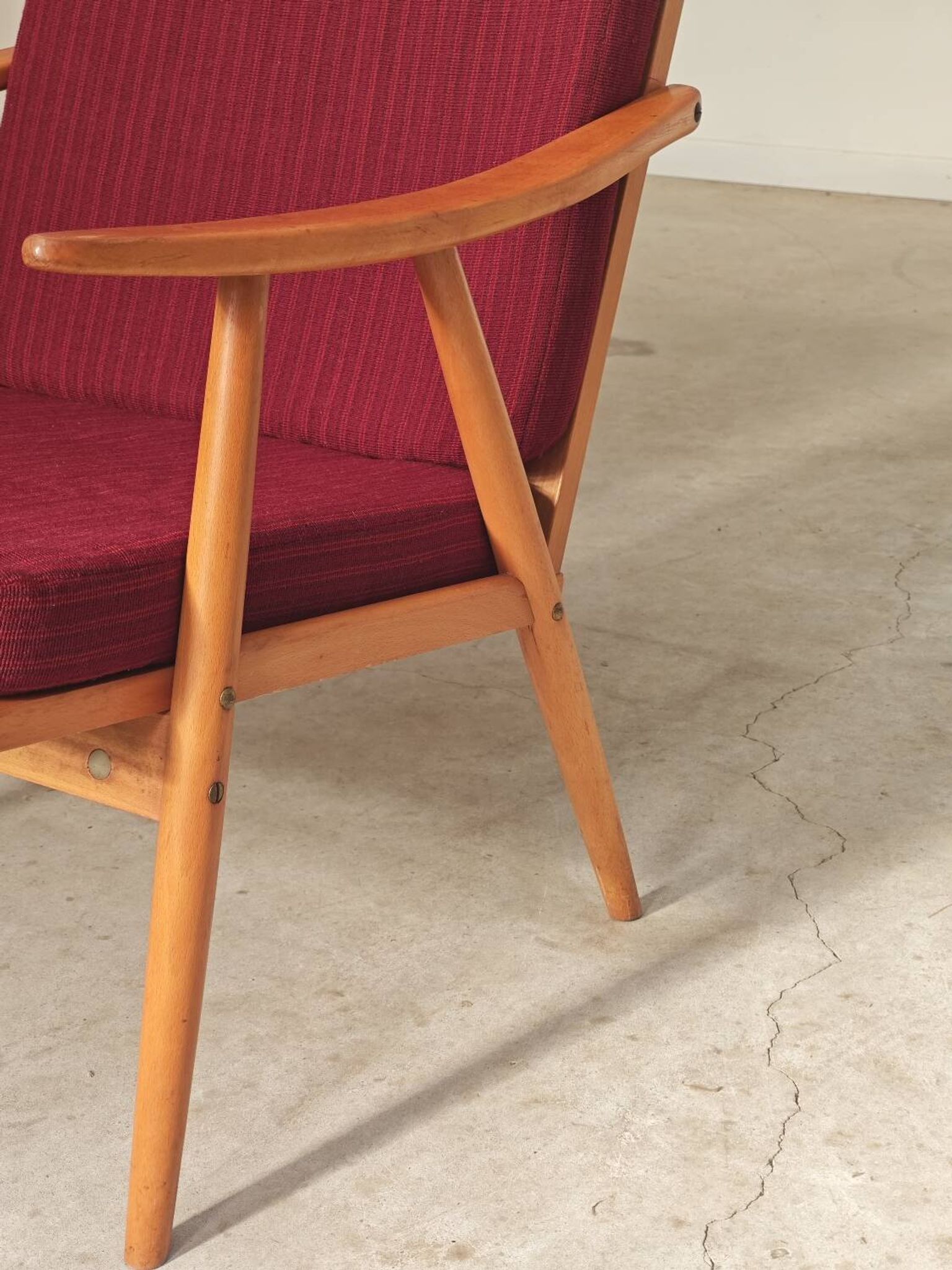Pair of Boomerang armchairs Antonin Suman TON Thonet 1960