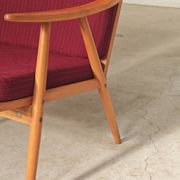 Pair of Boomerang armchairs Antonin Suman TON Thonet 1960