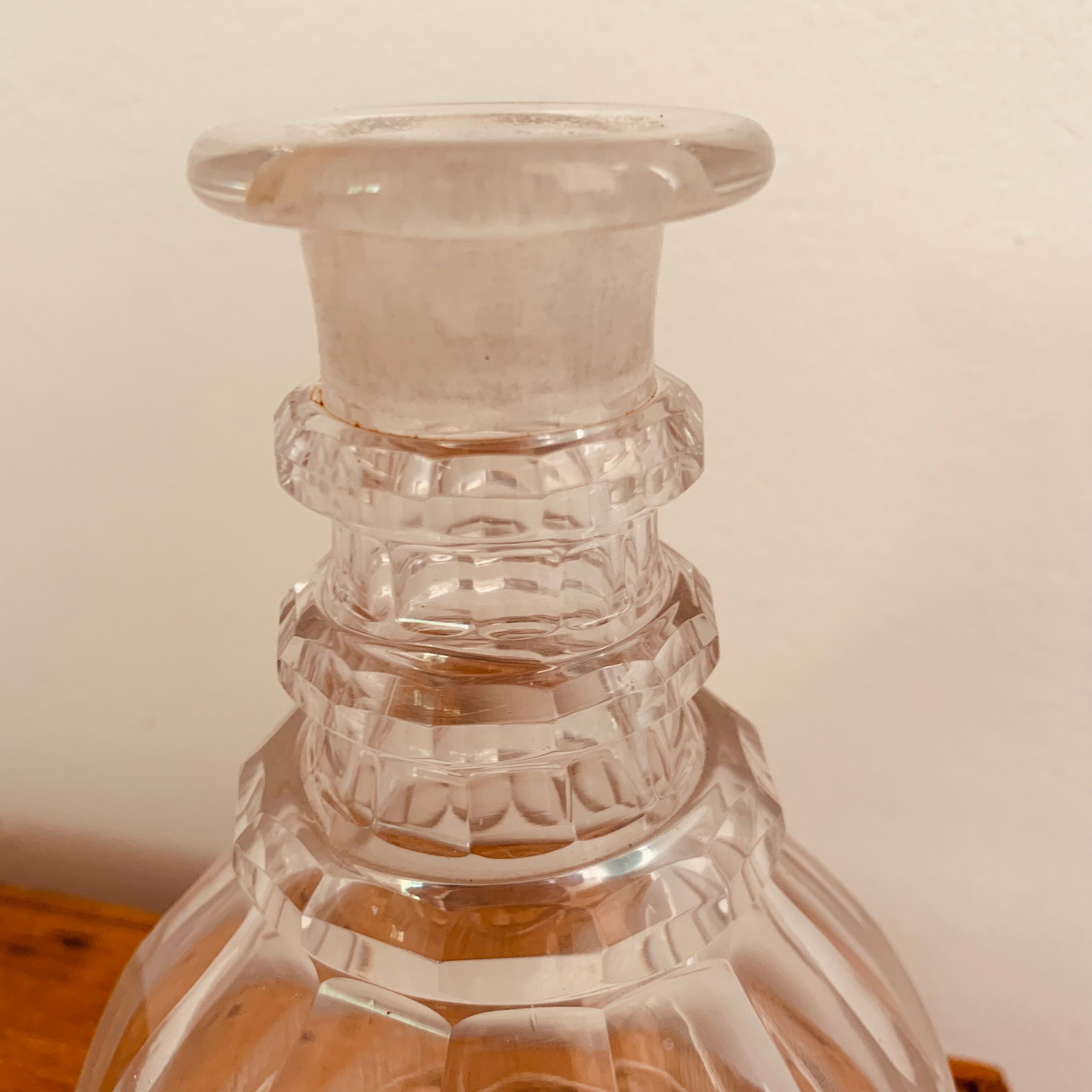 Baccarat crystal cognac/whiskey decanter