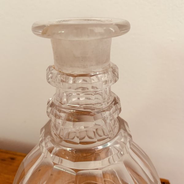Carafe à cognac / à whisky en cristal de Baccarat
