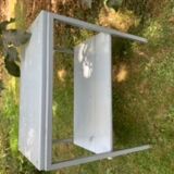 Industrial side table