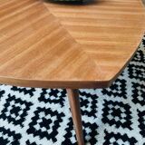 Teak coffee table, year 60, restored