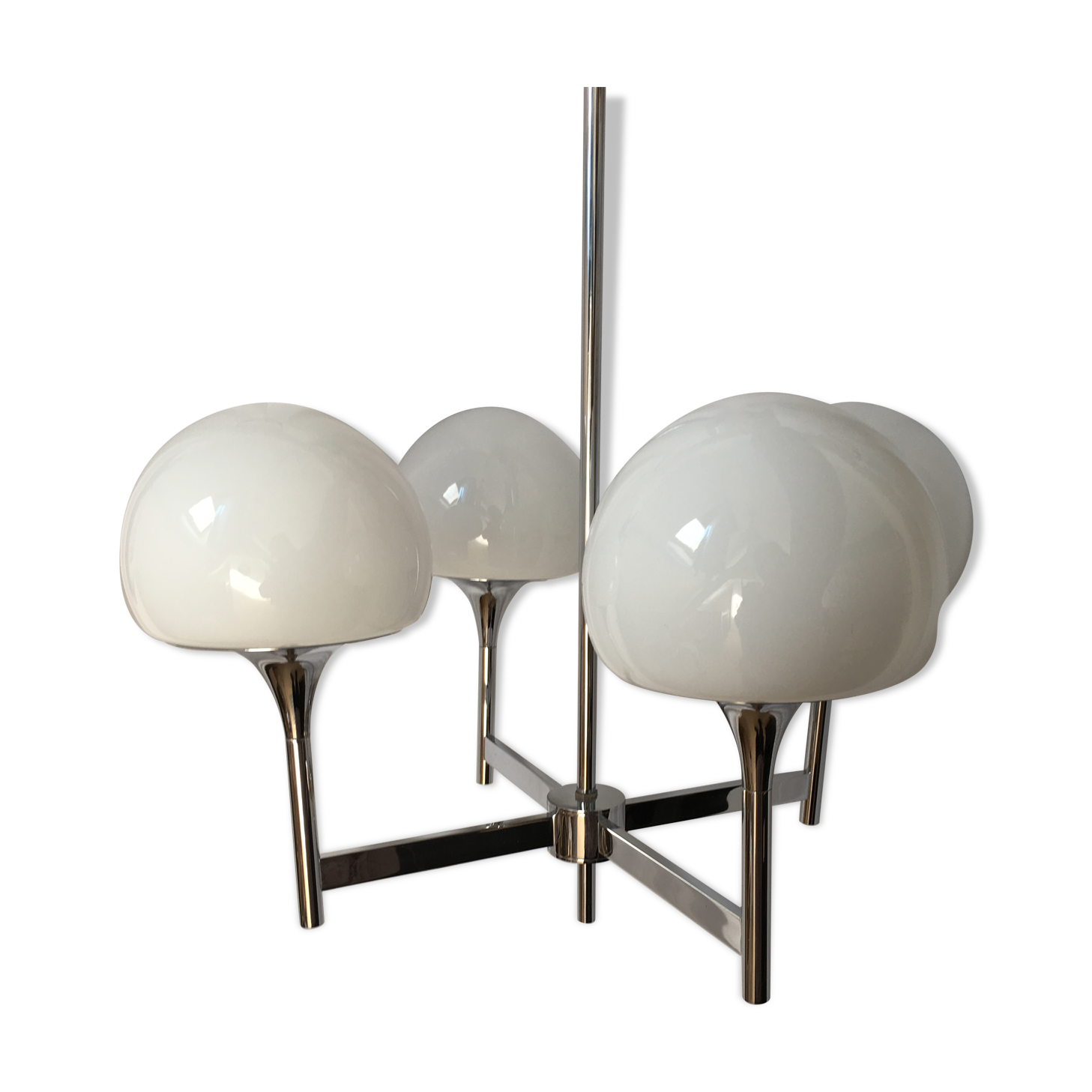 Gloss chrome and opaline 4 arm years 70/80