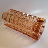 Rosaline pressed glass vase 1970