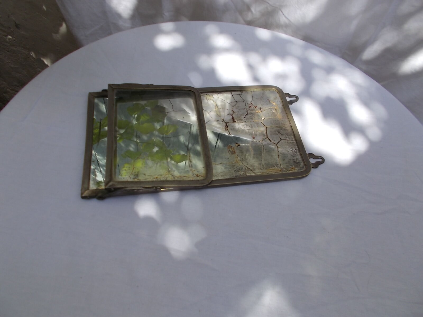 Barber mirror 29 x 15.5 cm