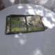 Barber mirror 29 x 15.5 cm