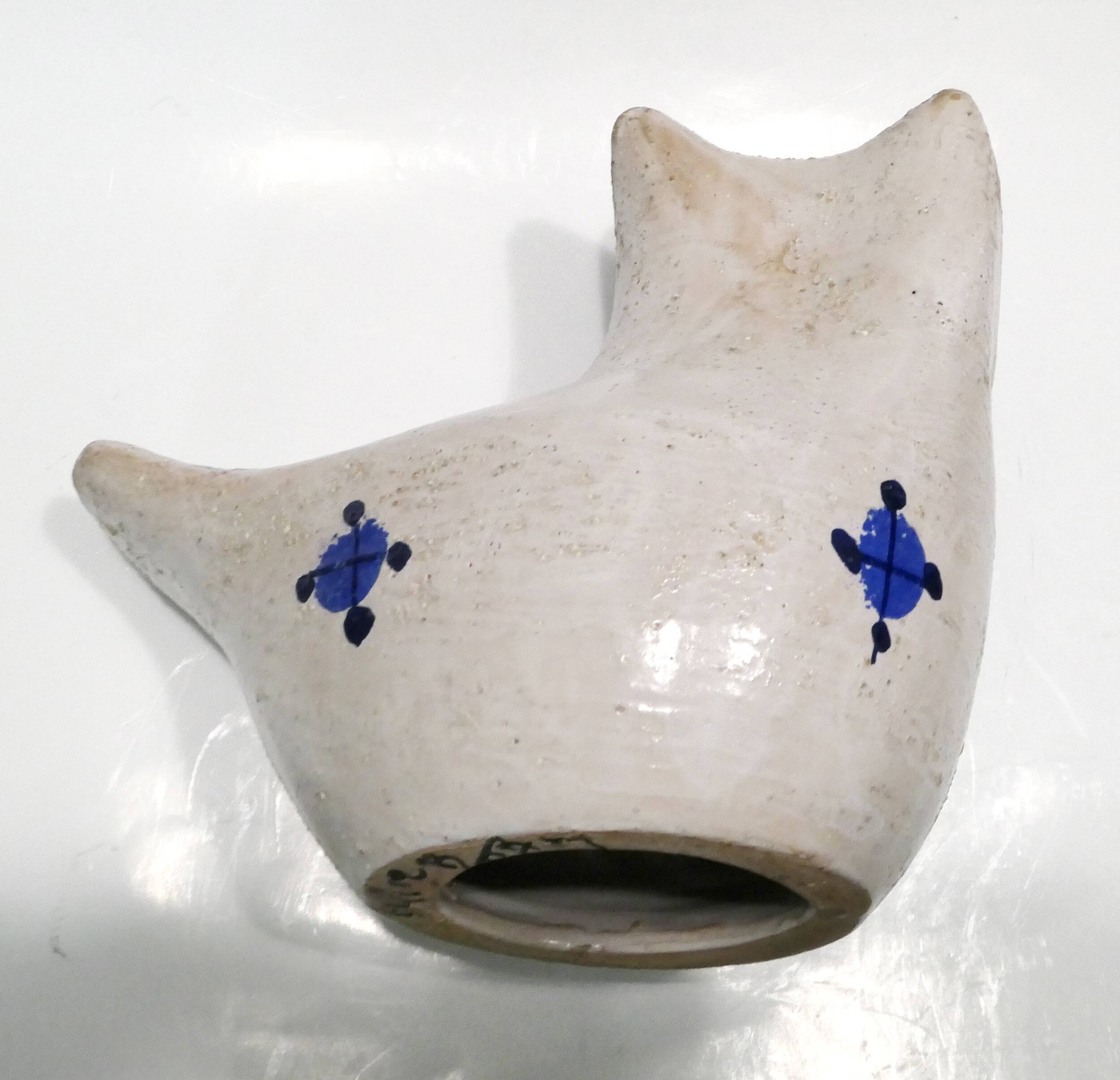 Owl ceramic by Aldo Londi for Bitossi rare 1950