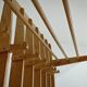 Wooden wall coat rack by Krasna Jizba