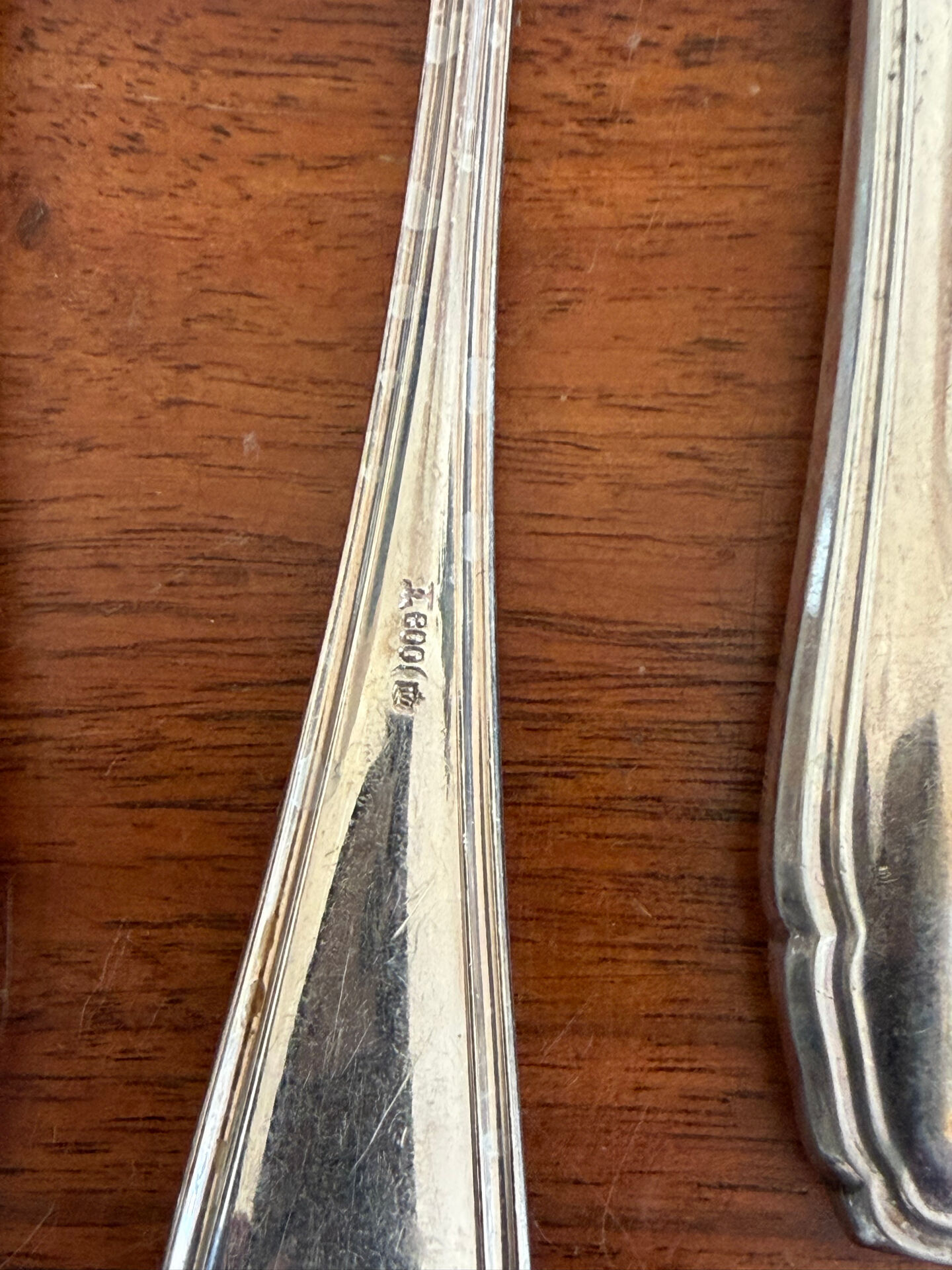 Set of solid silver cutlery Germany