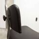 Pair of French Army telegraph operator's swivel chairs, new leather