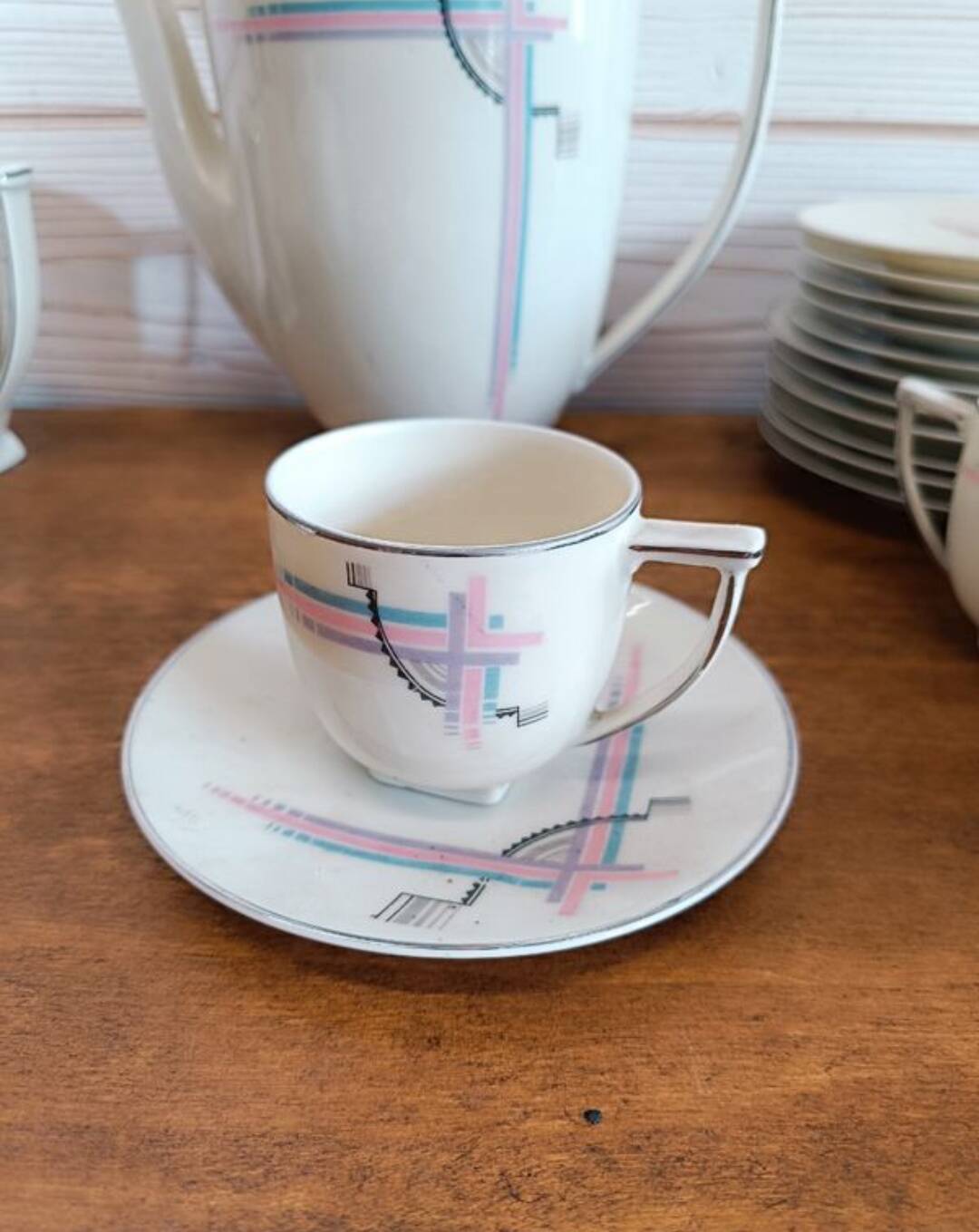 Art Deco coffee service