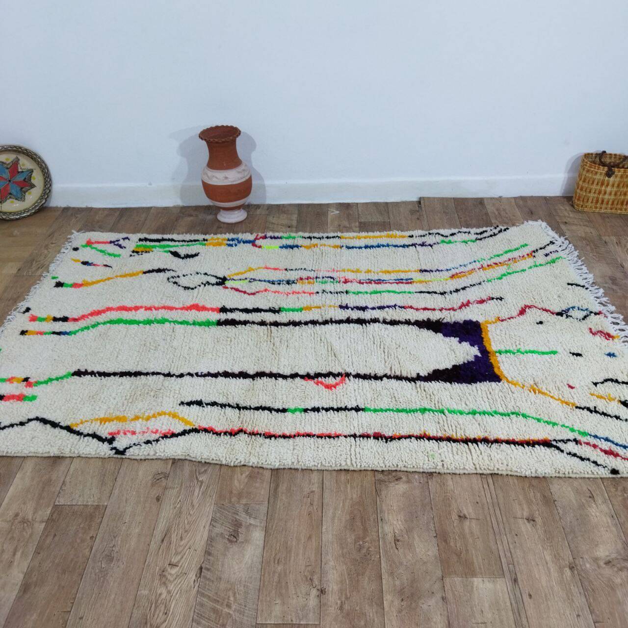 Handmade Moroccan Berber Rug 250 X 154 CM
