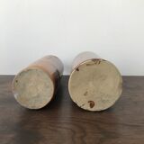 Pair of sandstone bottles