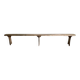 Banc de ferme ancien en bois, rénové