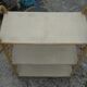 Rattan standing shelf 60s