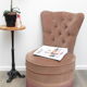 Old chair pink