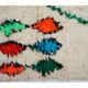 Colorful Berber carpet 242 x 138cm