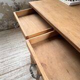Oak veneer desk 1950