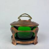 Very rare Jugendstil butter dish by Joseph Maria Olbrich for WMF.