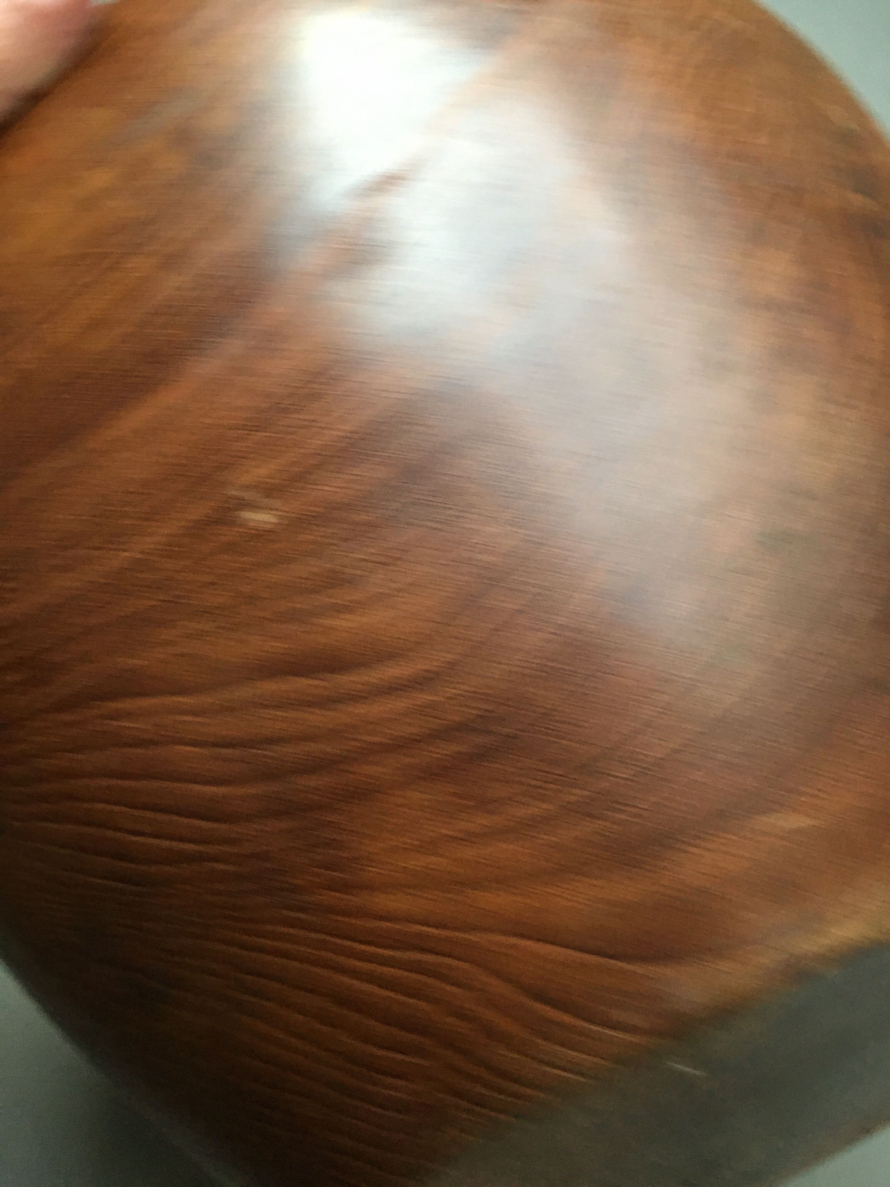 Vintage teak salad bowl